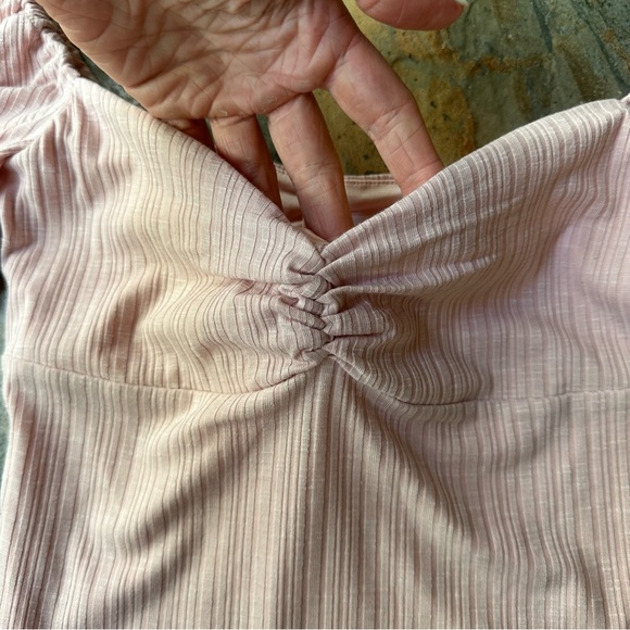 Privacy Please Olive Bodysuit in Pink Lemonade NWT Women’s Size XS - Picture 6 of 13